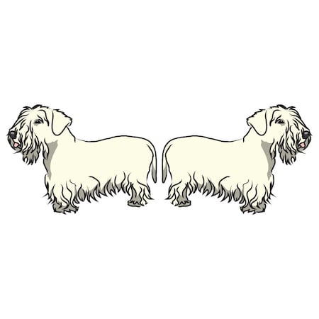 Signmission Sealyham Terrier Dog Decal, Dog Lover Decor Vinyl Sticker D-18-Sealyham Terrier